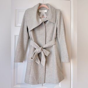 Elegant Gray Women's Coat